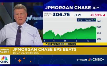 Breaking: JPMorgan Chase tops estimates as trading revenue hits a record of nearly $9 billion