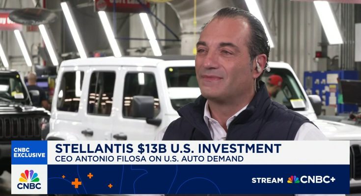 Breaking: Jeep parent Stellantis announces $13 billion U.S. investment plan