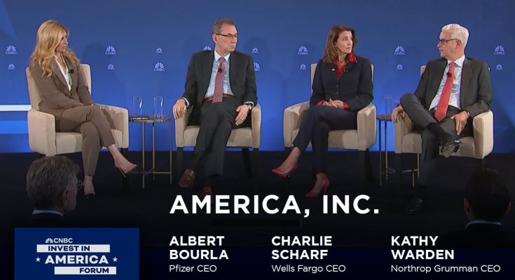 Breaking: CEOs of Wells Fargo and Pfizer caution the U.S. could lose its edge to China without innovation