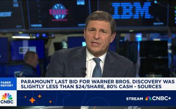 Breaking: WBD rejected three Paramount takeover offers, the last for just under $24 per share, sources say