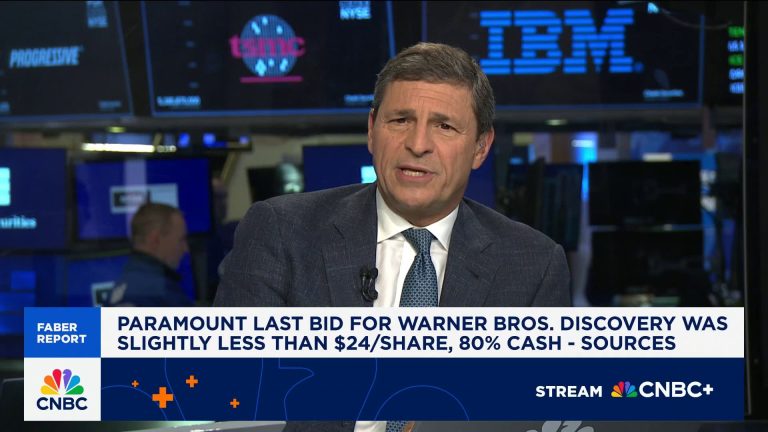 Breaking: WBD rejected three Paramount takeover offers, the last for just under $24 per share, sources say