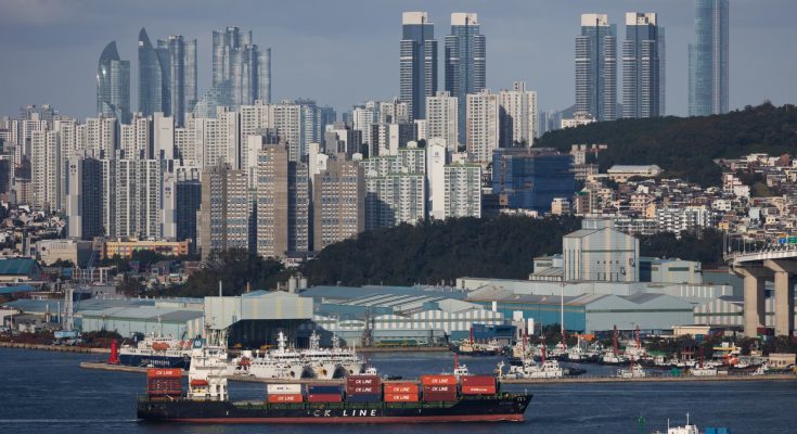 Breaking: South Korea's Kospi erases gains after hitting record high as central bank keeps rates steady