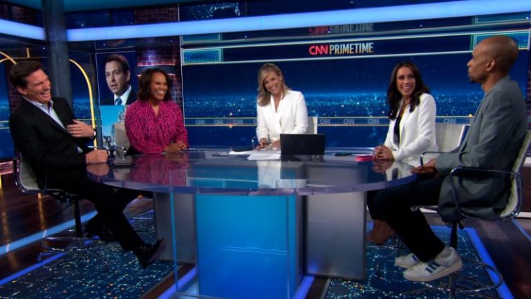 ‘My stomach is hurting from laughing’: Hear panelist’s reaction to DeSantis’ threat to Disney | CNN Business
