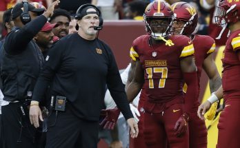 SPORTS: Commanders WR Terry McLaurin (quad) out vs. Seahawks