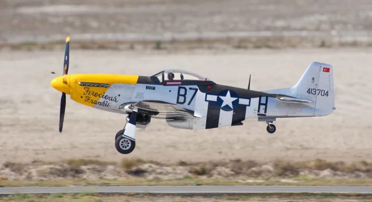 a P-51 Mustang