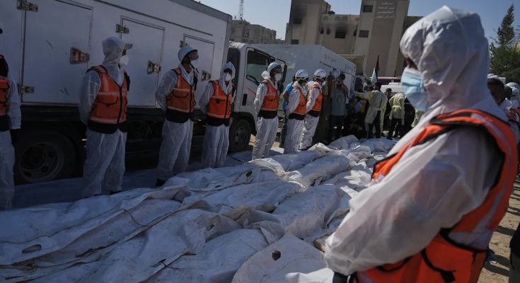 As Israel returns bodies, Palestinians face a grisly search through corpses for lost loved ones