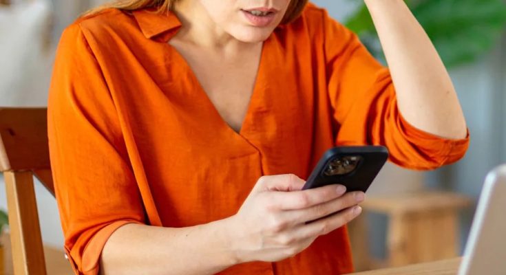 Getty Stock image of woman frustrated.