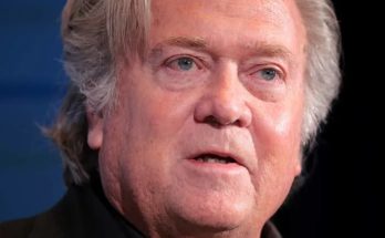 Steve Bannon speaks during the Semafor World Economy Summit 2025