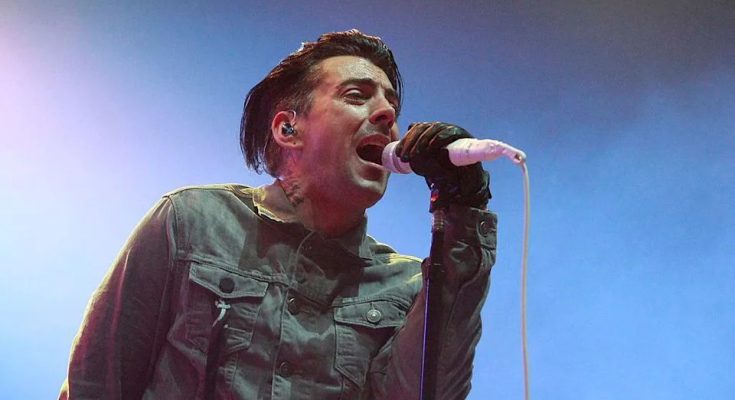 Ian Watkins of Lostprophets performing at Brixton Academy on May 4, 2012