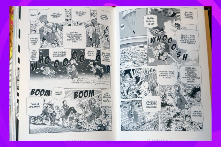 Dementia 21 pages of Yukie going through live-in nurse boot camp.