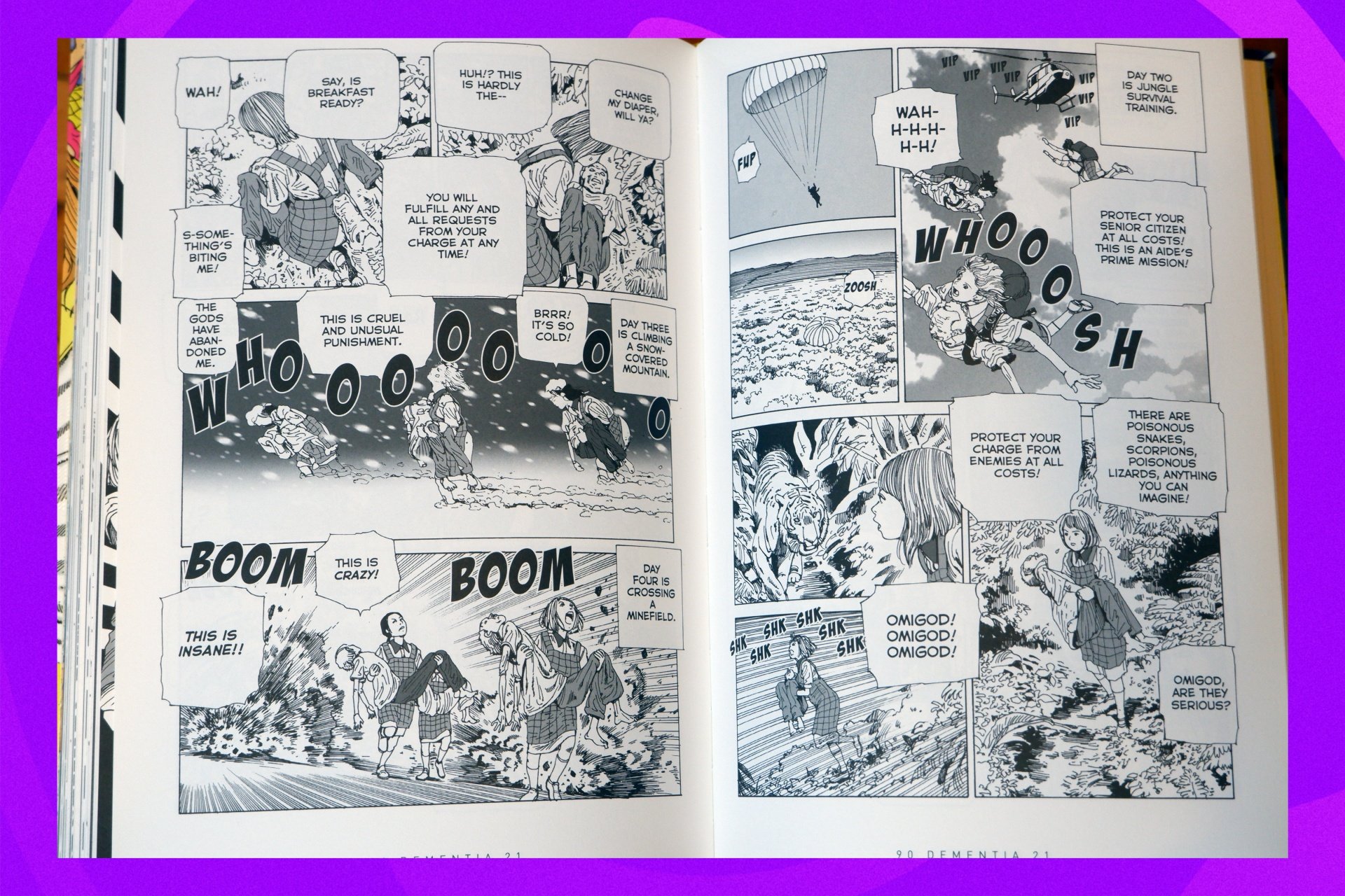 Dementia 21 pages of Yukie going through live-in nurse boot camp.