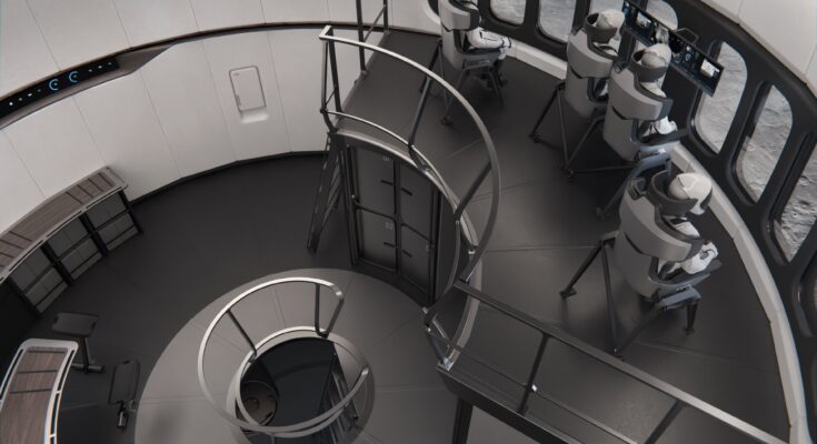 SpaceX has shown off intriguing renders of the interior of the Human Landing Systems (HLS) variant of its enormous Starship spacecraft.