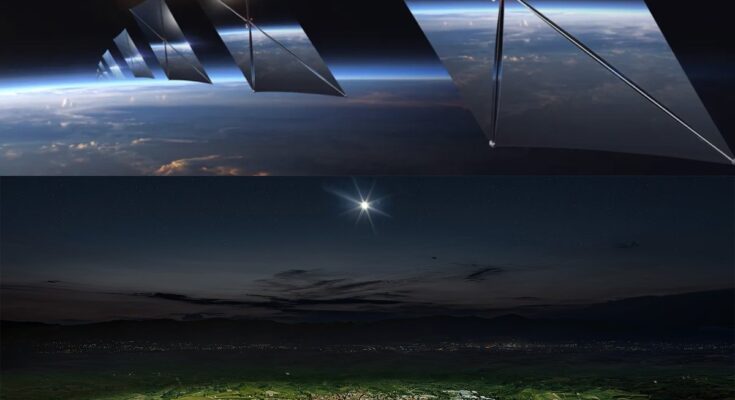 atlantisthemes - Scientists Oppose Huge Array of Mirrors in Space That Shines Nighttime Sunlight on Wealthy Customers