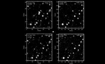 A recent survey uncovered several mysterious objects in the night sky, photographed before the first satellite ever made it to space.